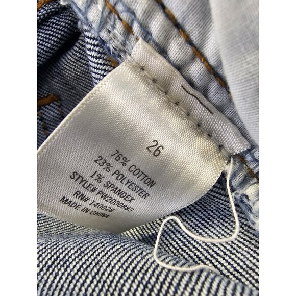 Harper Heritage Jeans Mid Rise Skinny Raw Hem Womens Size 26 - Picture 14 of 14